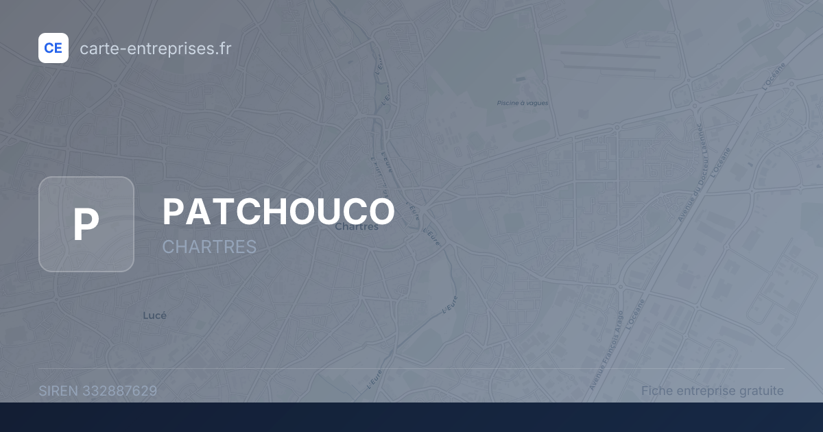 PATCHOUCO — 332887629 — fiche entreprise