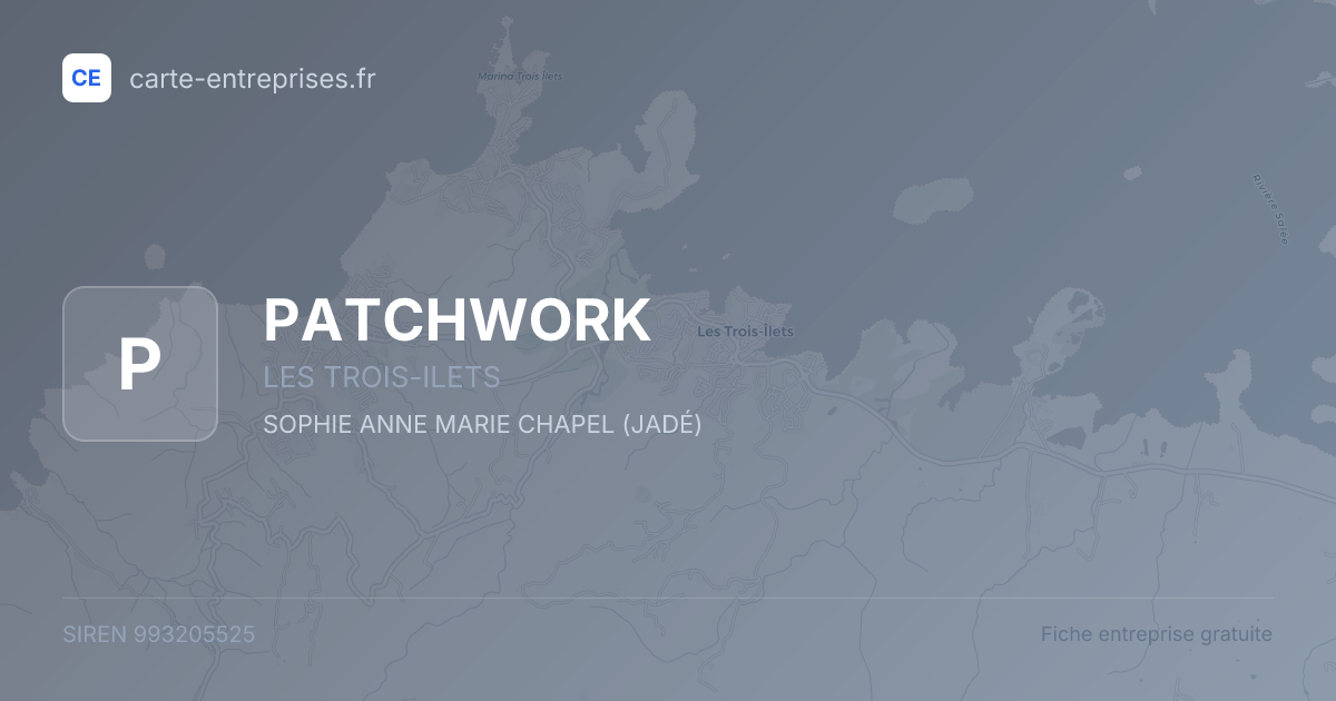PATCHWORK — 993205525 — fiche entreprise