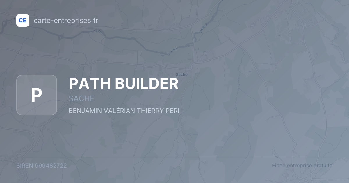 PATH BUILDER — 999482722 — fiche entreprise