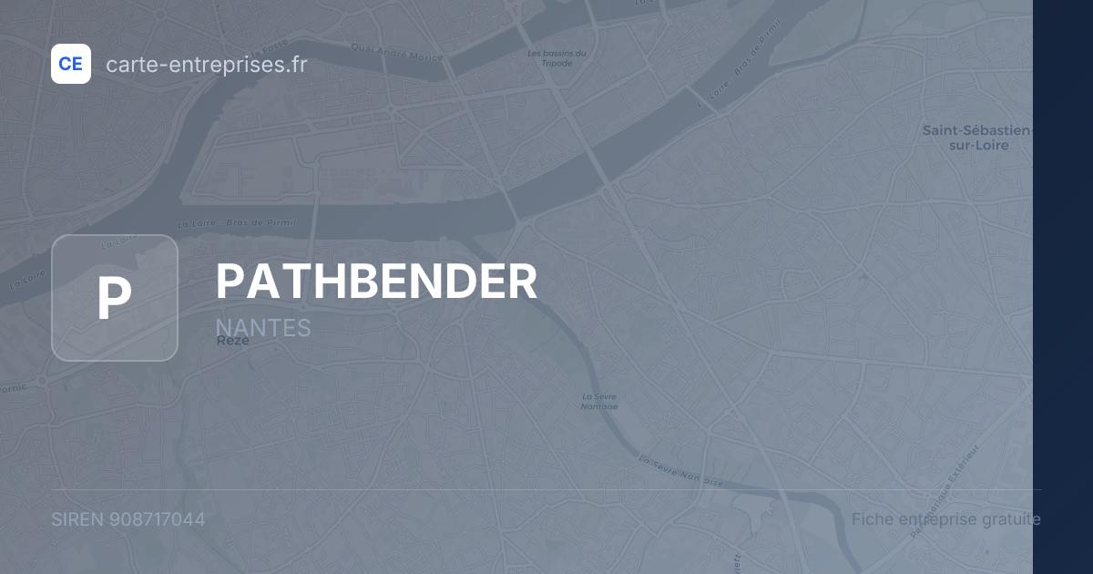 PATHBENDER — 908717044 — fiche entreprise