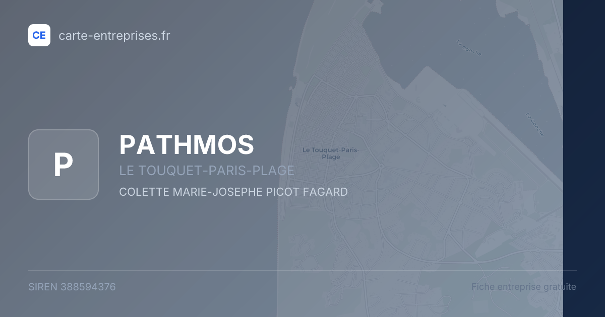 PATHMOS — 388594376 — fiche entreprise