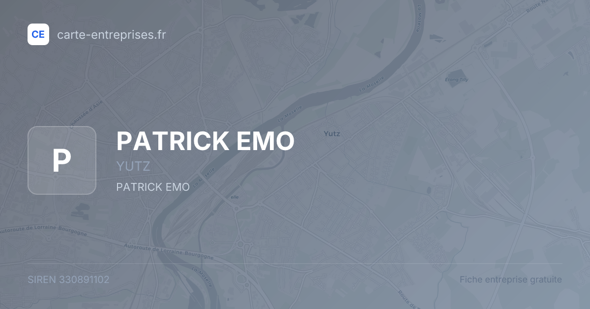 PATRICK EMO — 330891102 — fiche entreprise
