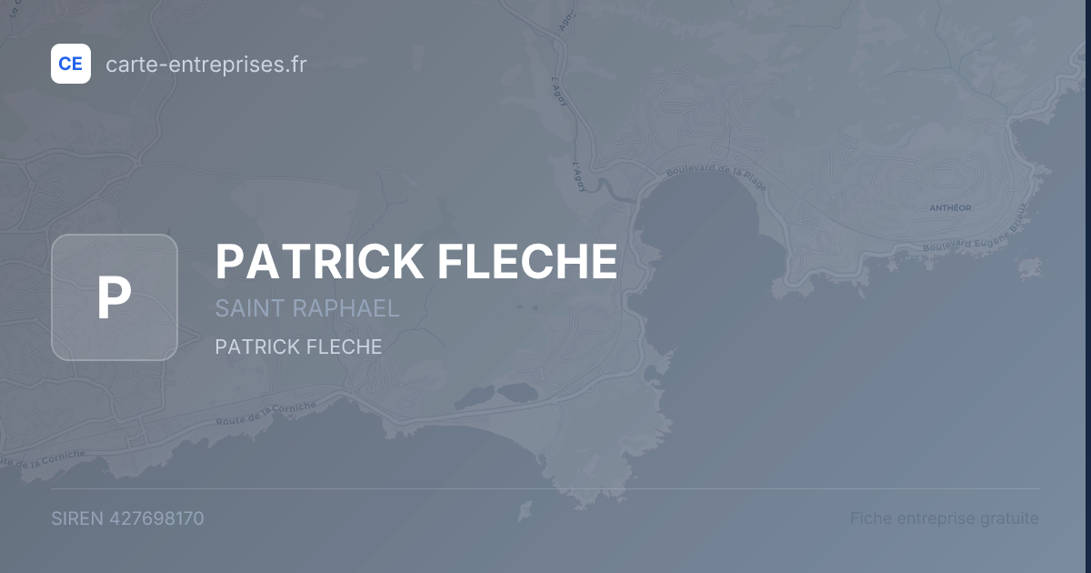 PATRICK FLECHE — 427698170 — fiche entreprise