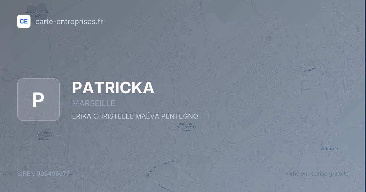 PATRICKA — 992495077 — fiche entreprise