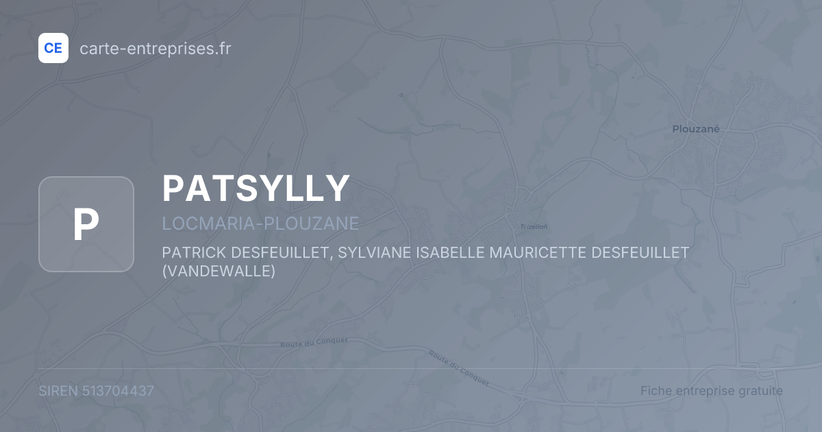 PATSYLLY — 513704437 — fiche entreprise