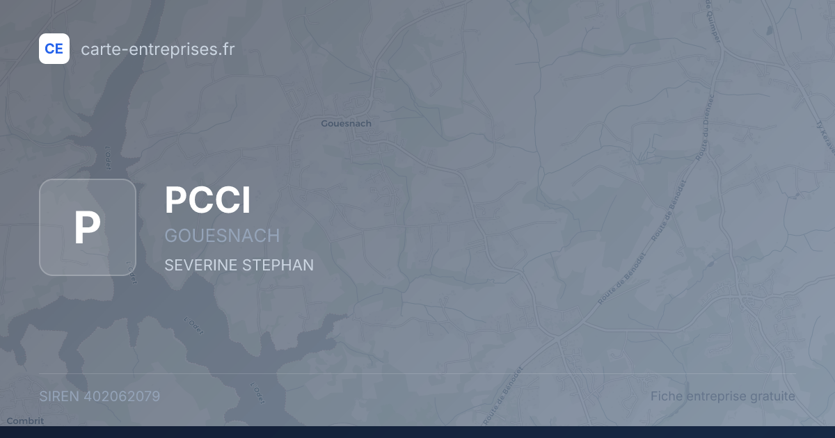 PCCI — 402062079 — fiche entreprise