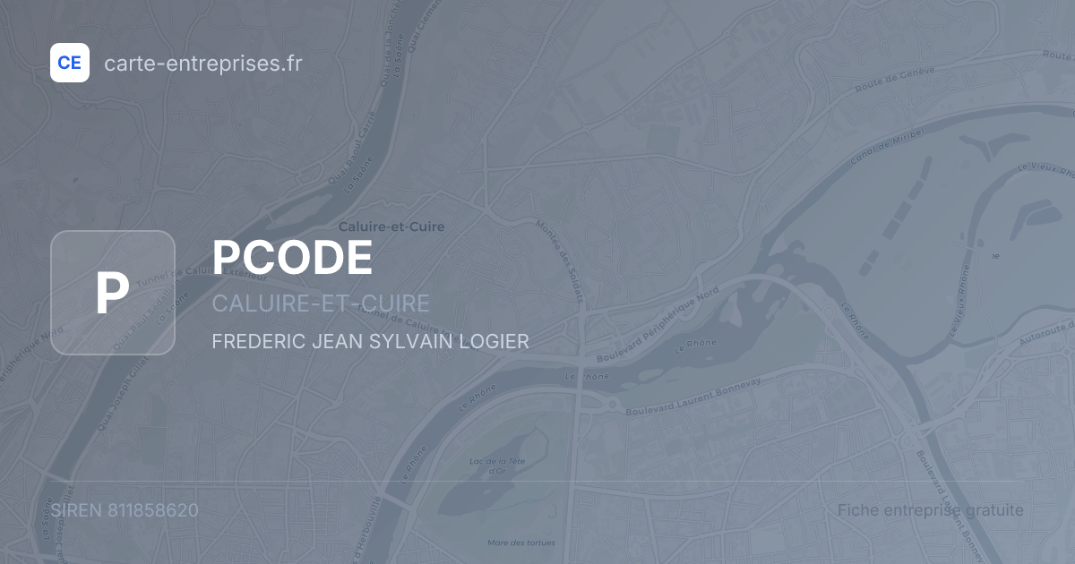 PCODE — 811858620 — fiche entreprise
