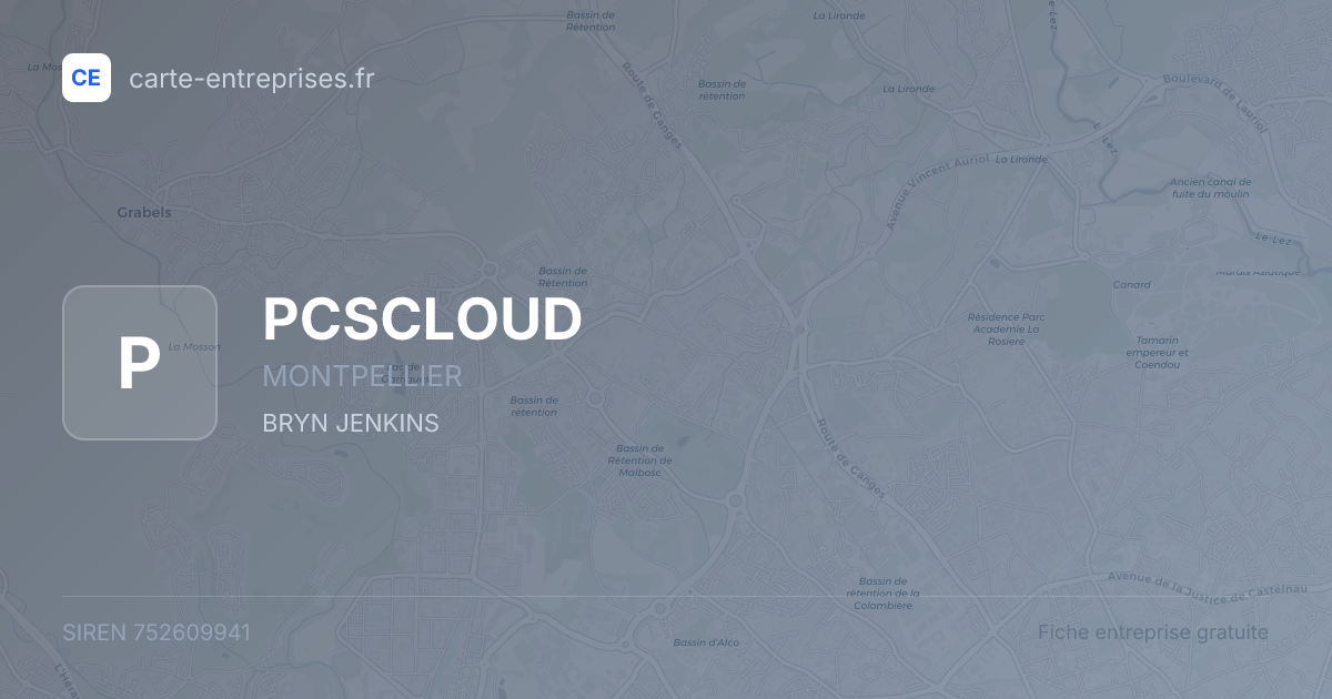 PCSCLOUD — 752609941 — fiche entreprise