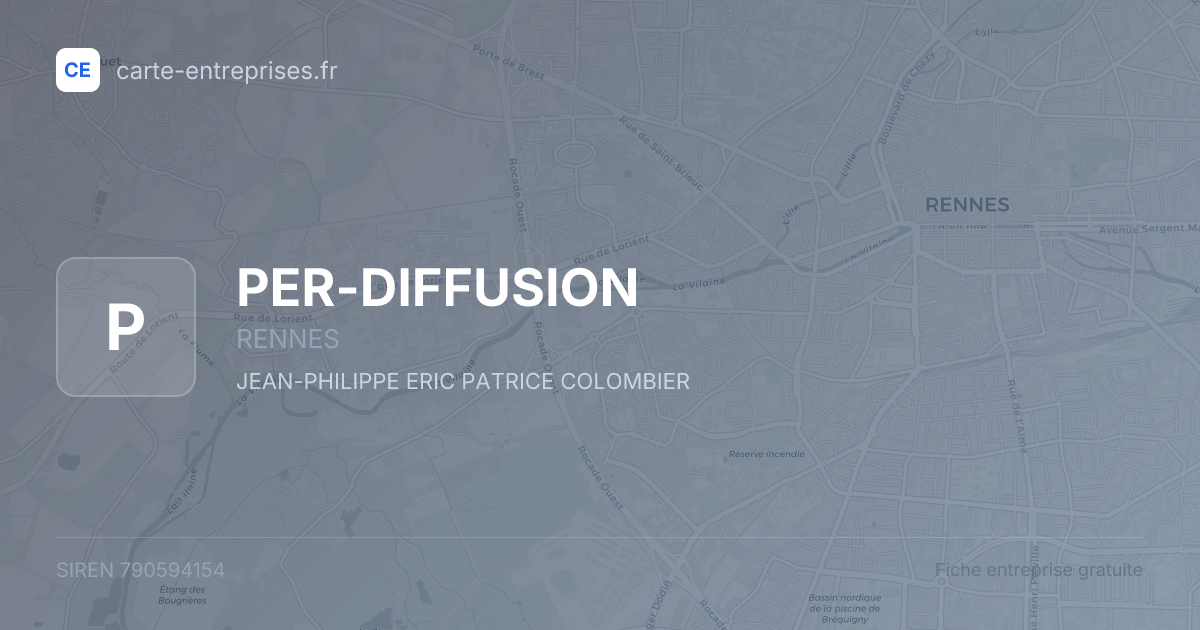 PER-DIFFUSION — 790594154 — fiche entreprise