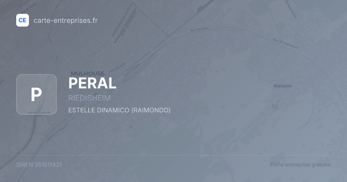 PERAL — 351511431 — fiche entreprise