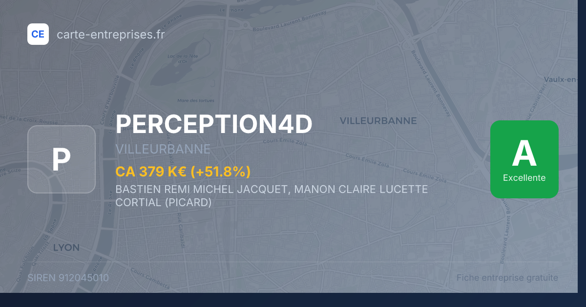 PERCEPTION4D — 912045010 — fiche entreprise