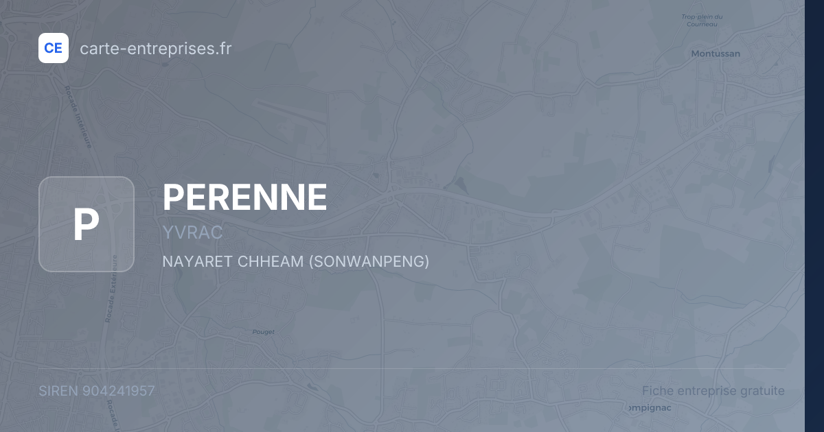 PERENNE — 904241957 — fiche entreprise