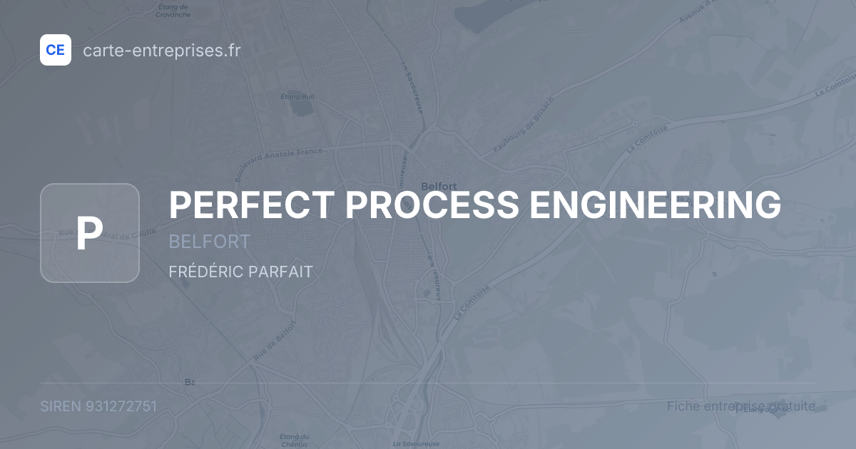 PERFECT PROCESS ENGINEERING — 931272751 — fiche entreprise