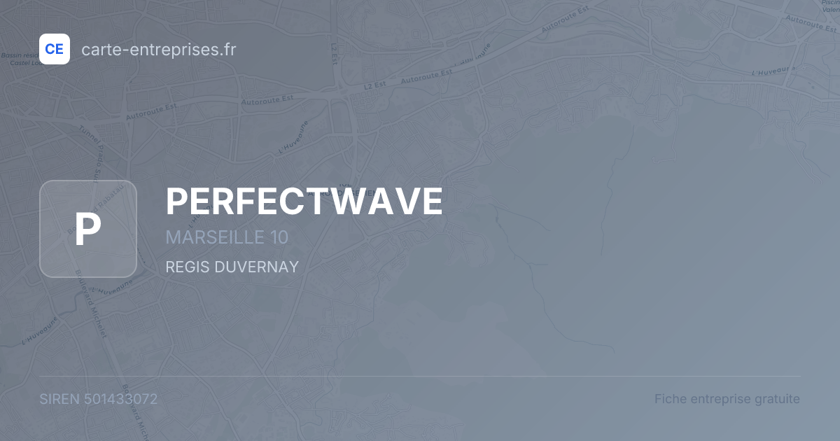 PERFECTWAVE — 501433072 — fiche entreprise