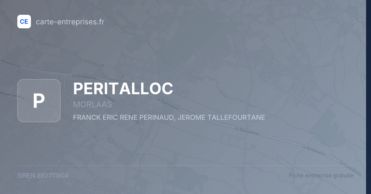 PERITALLOC — 892711904 — fiche entreprise