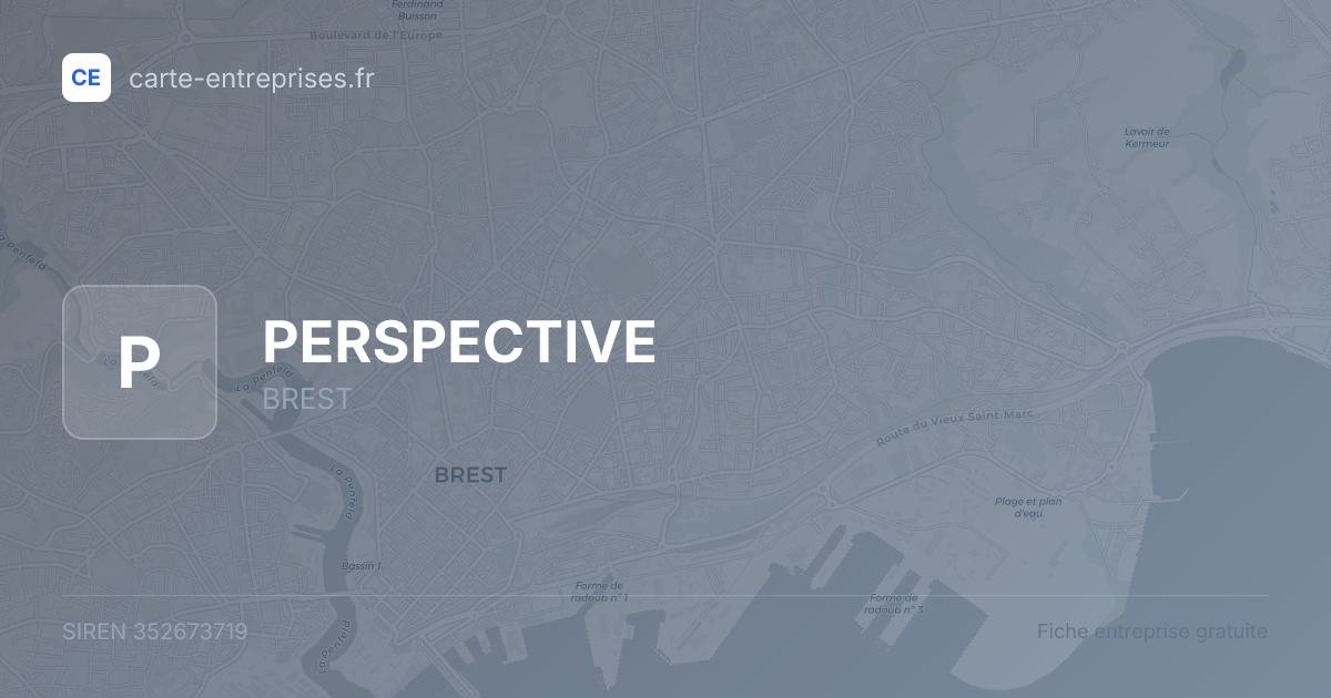 PERSPECTIVE — 352673719 — fiche entreprise