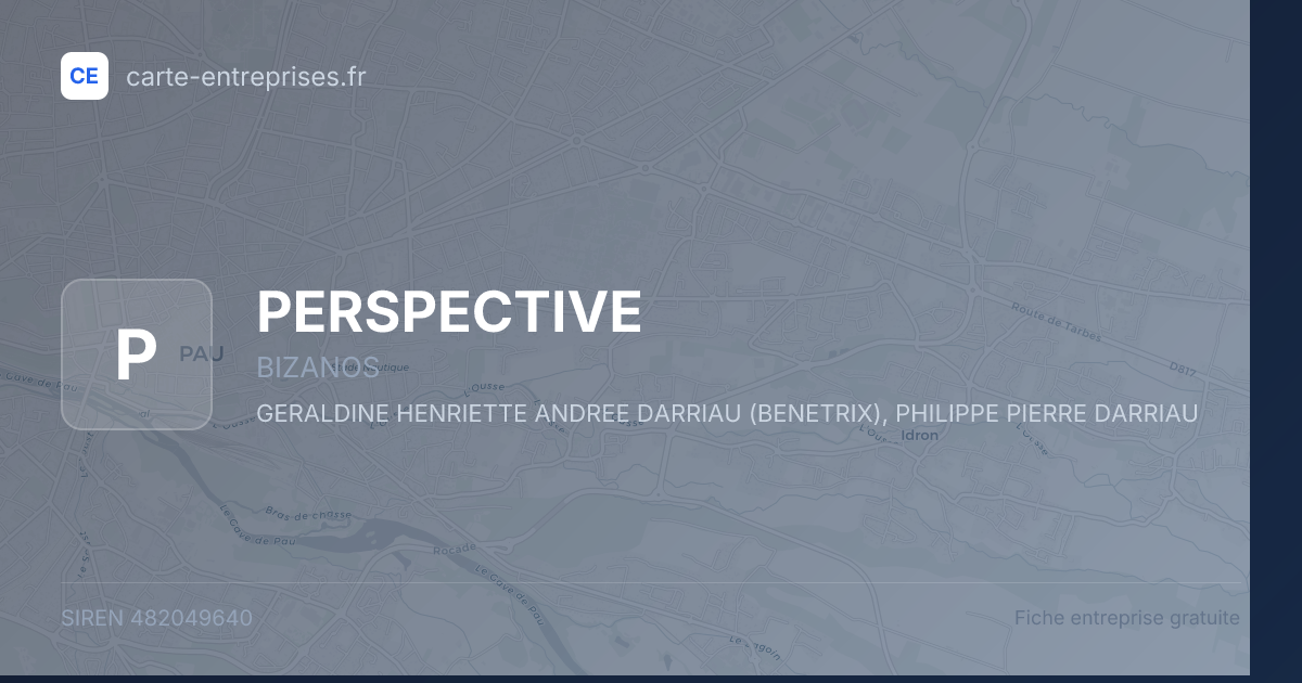PERSPECTIVE — 482049640 — fiche entreprise