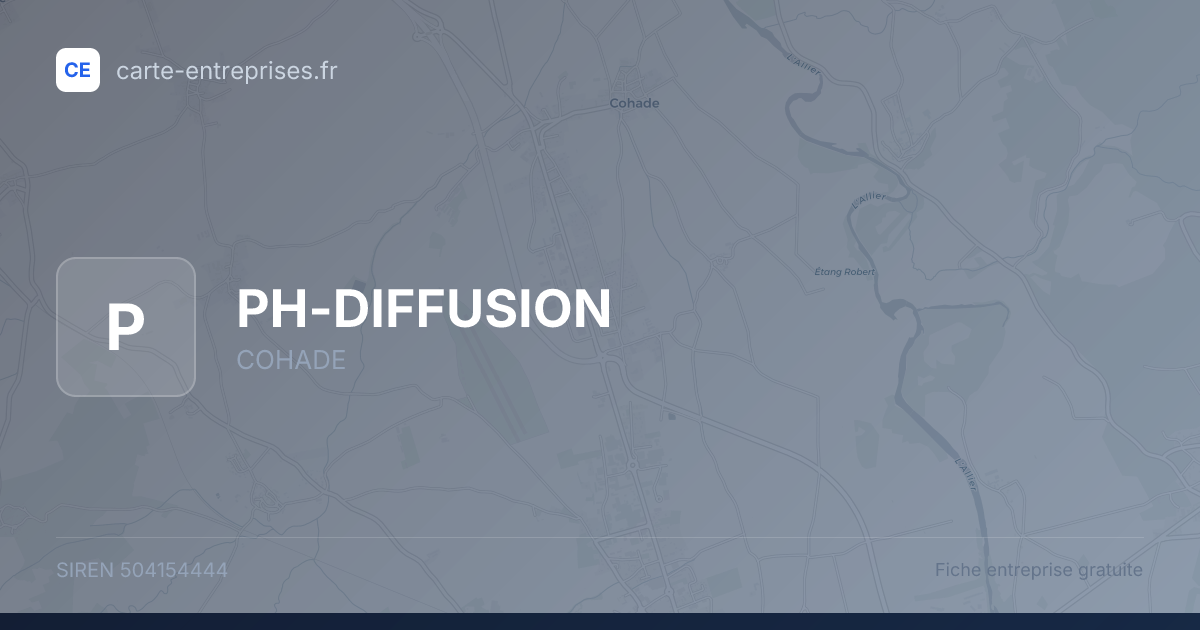 PH-DIFFUSION — 504154444 — fiche entreprise