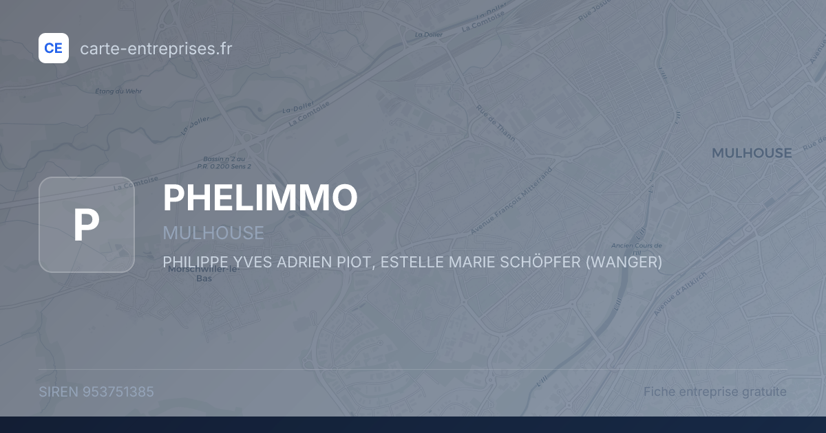 PHELIMMO — 953751385 — fiche entreprise