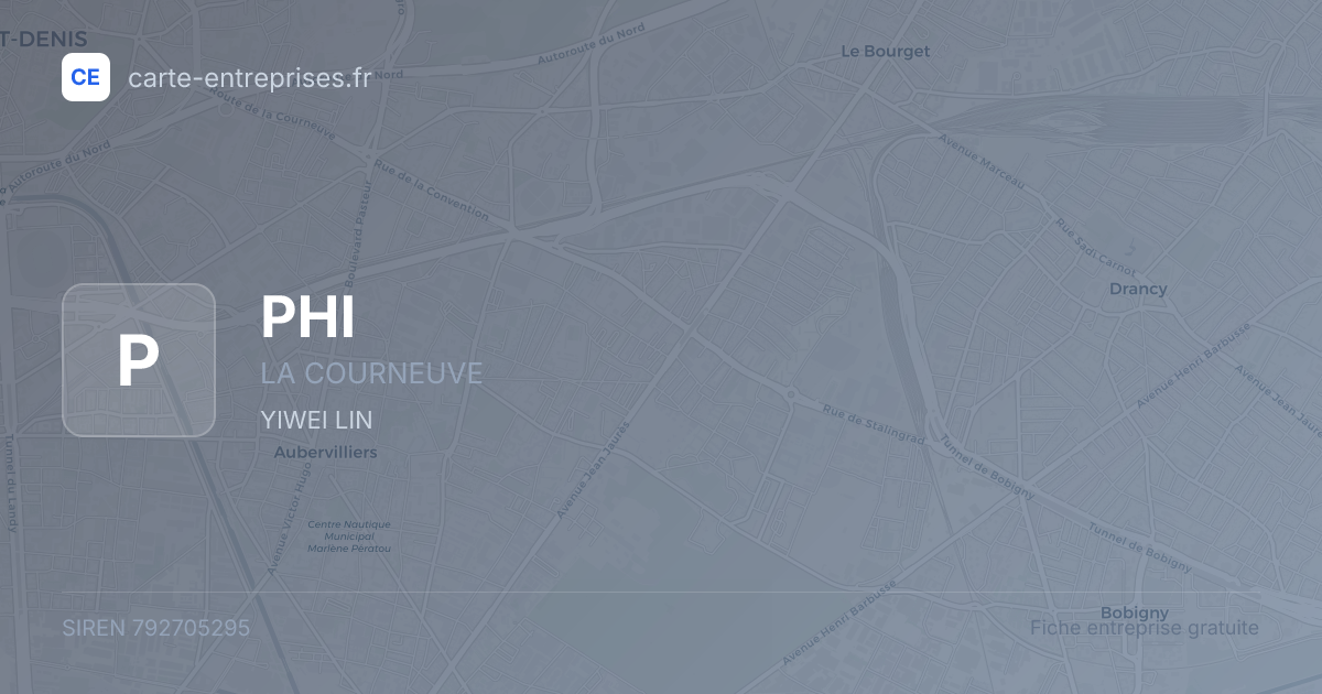 PHI — 792705295 — fiche entreprise