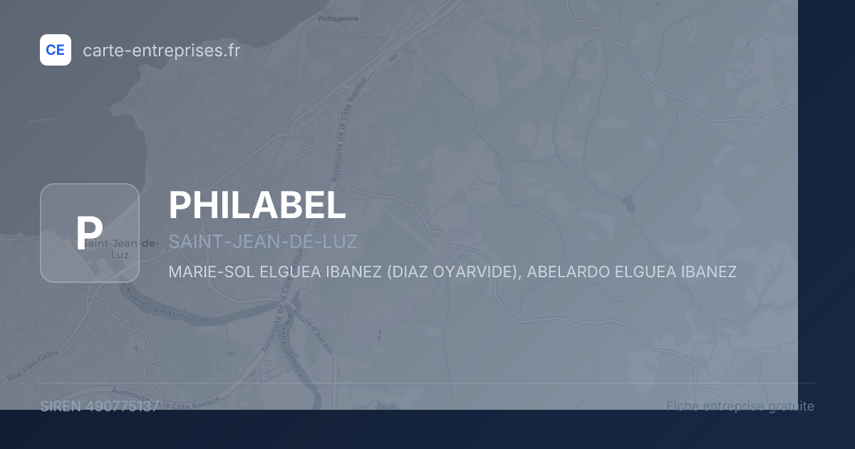 PHILABEL — 490775137 — fiche entreprise