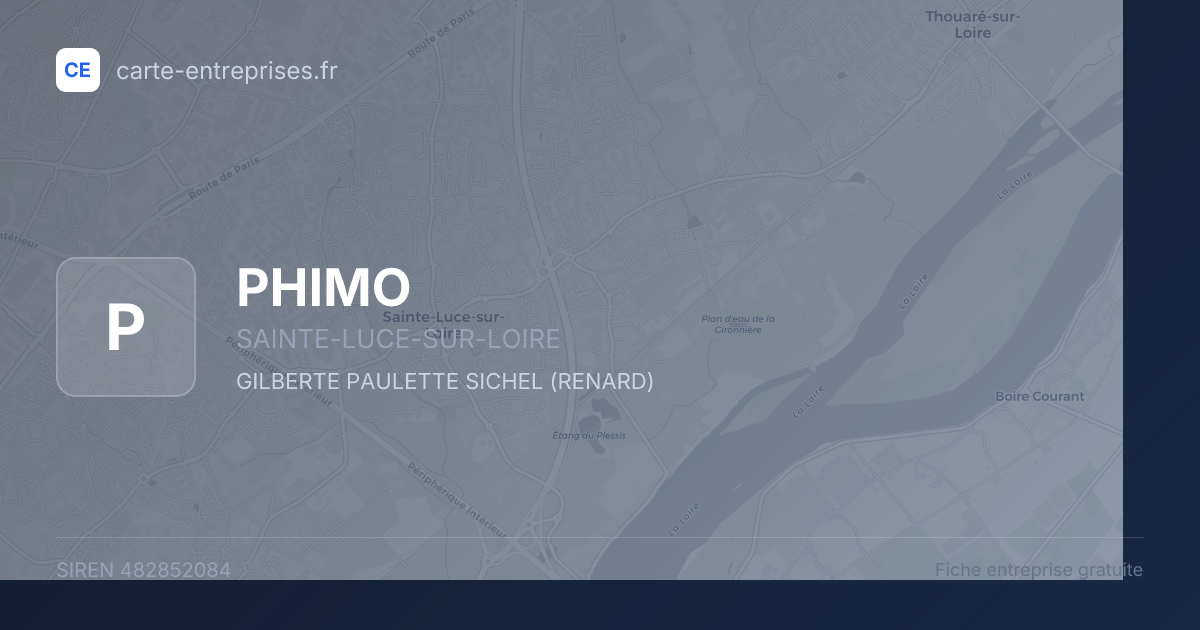 PHIMO — 482852084 — fiche entreprise