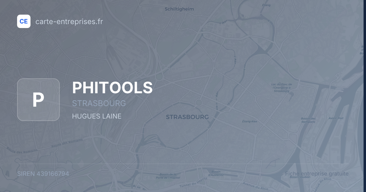 PHITOOLS — 439166794 — fiche entreprise