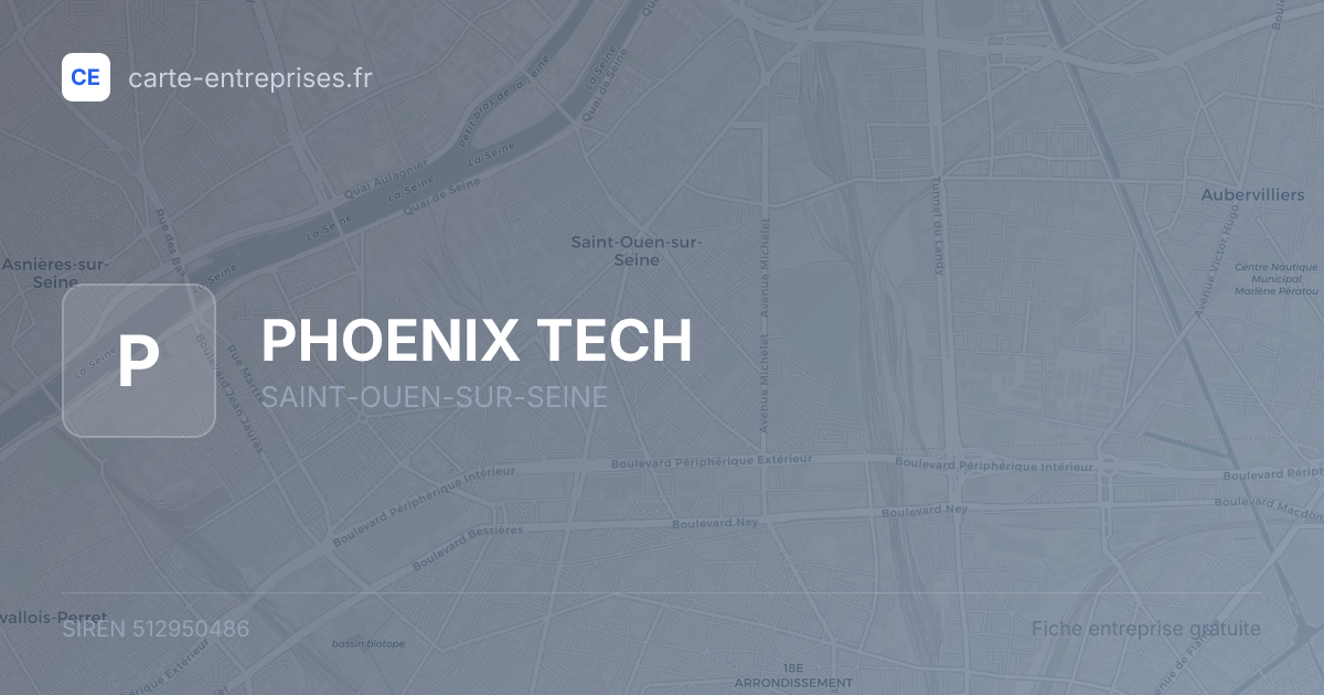 PHOENIX TECH — 512950486 — fiche entreprise