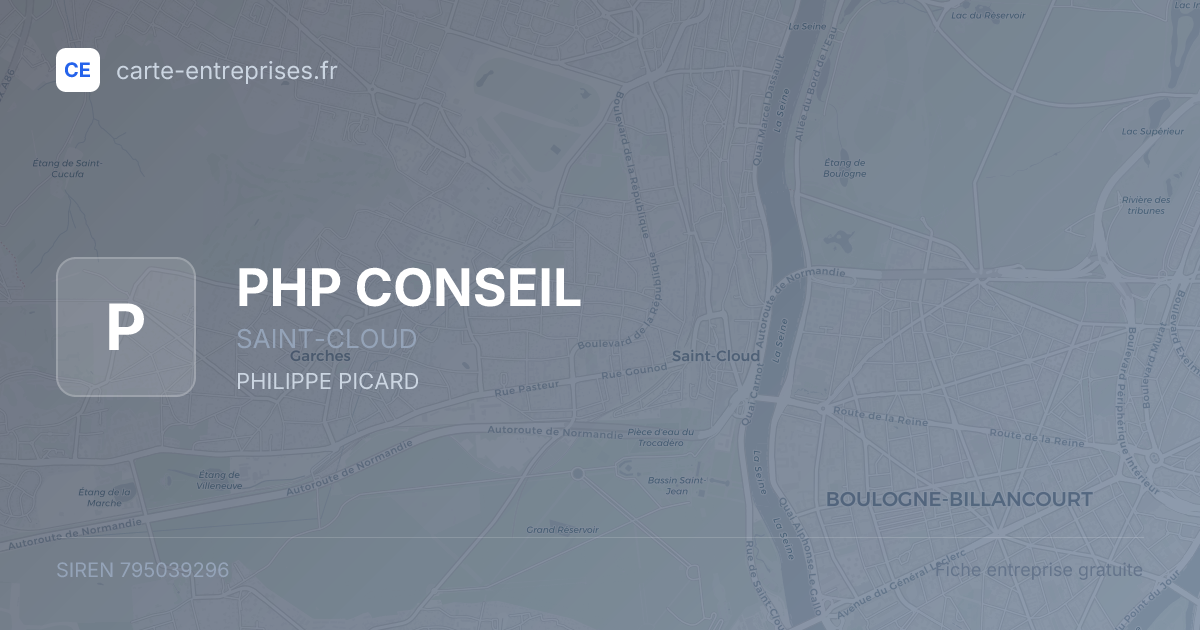 PHP CONSEIL — 795039296 — fiche entreprise