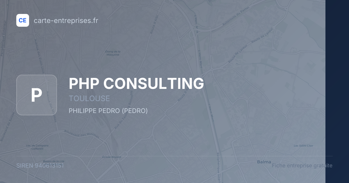 PHP CONSULTING — 940613151 — fiche entreprise