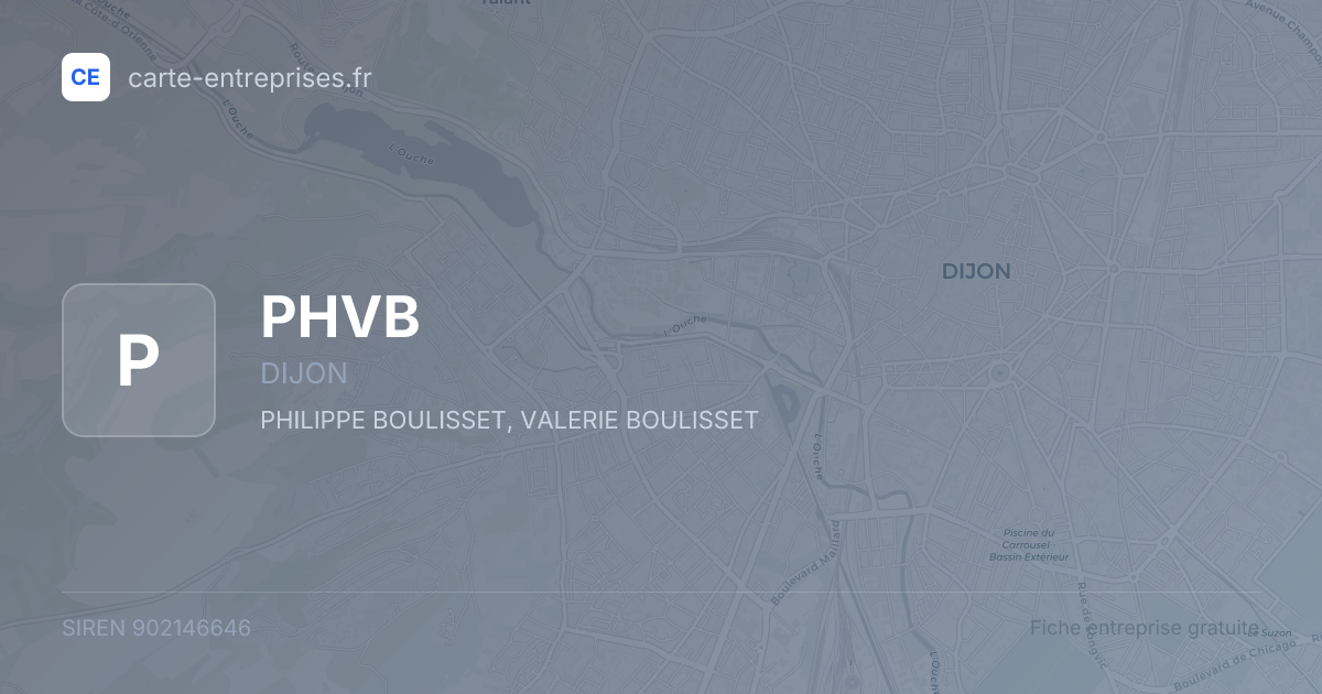 PHVB — 902146646 — fiche entreprise