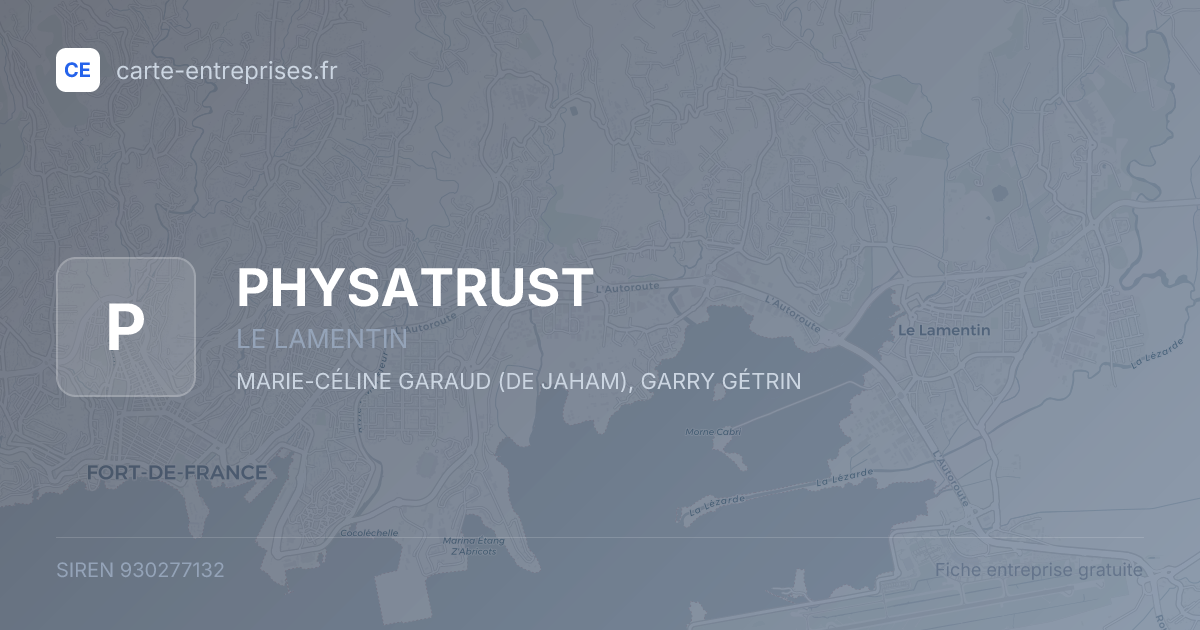 PHYSATRUST — 930277132 — fiche entreprise