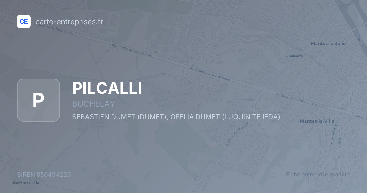 PILCALLI — 850494220 — fiche entreprise