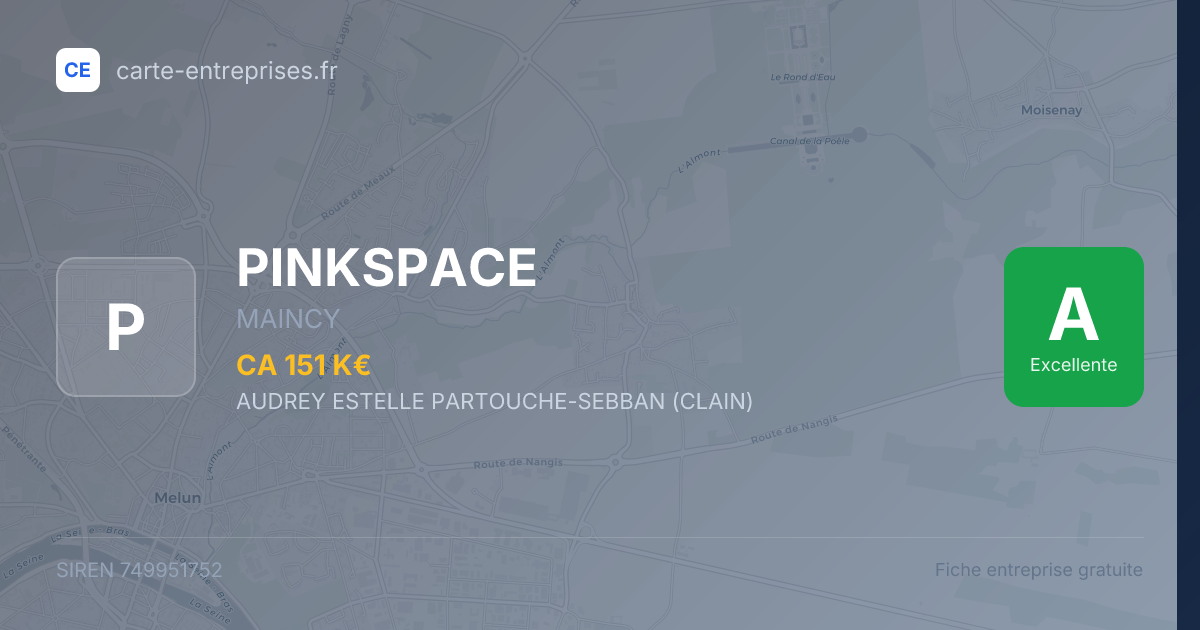 PINKSPACE — 749951752 — fiche entreprise