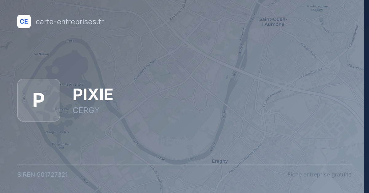 PIXIE — 901727321 — fiche entreprise