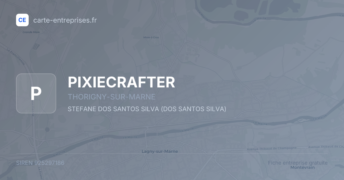 PIXIECRAFTER — 925297186 — fiche entreprise
