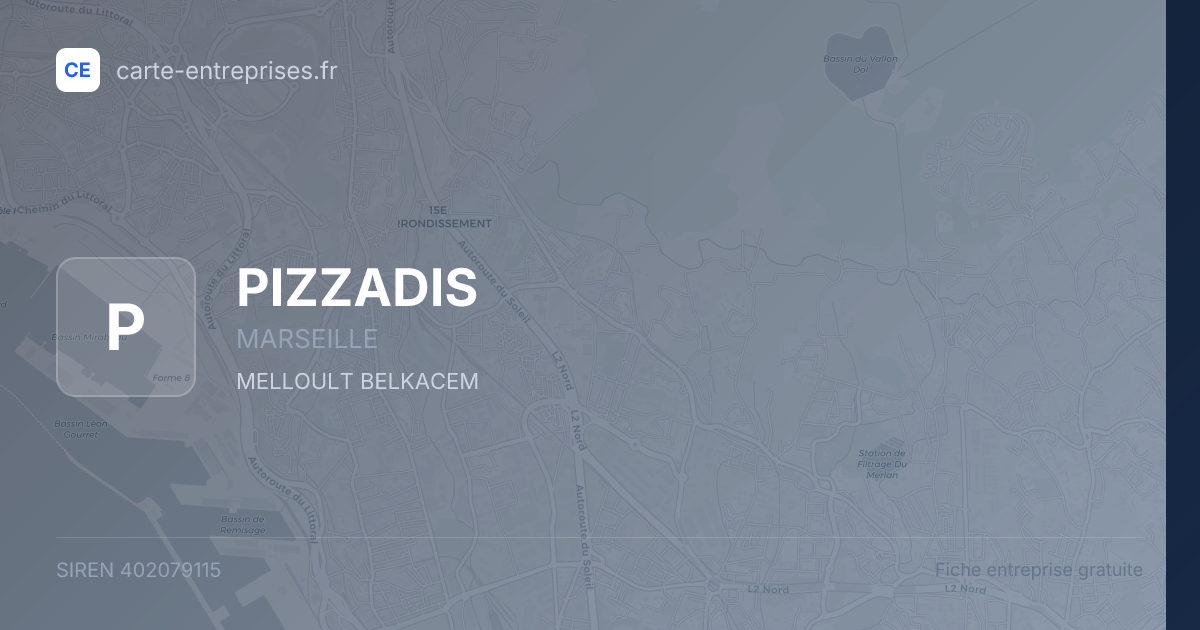 PIZZADIS — 402079115 — fiche entreprise