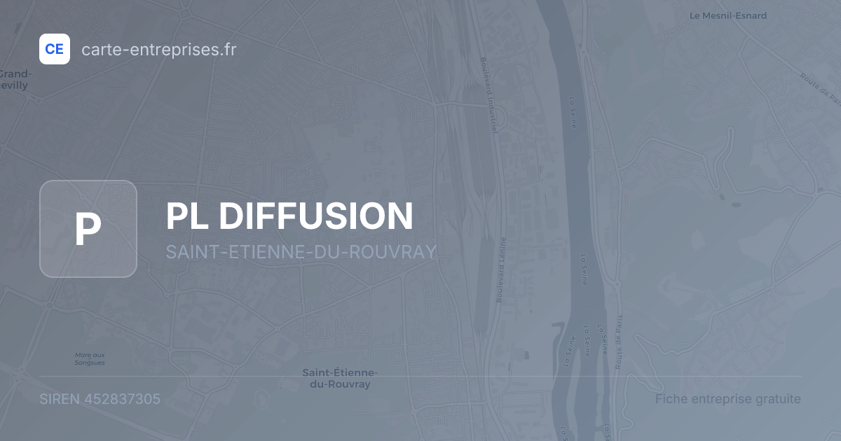 PL DIFFUSION — 452837305 — fiche entreprise