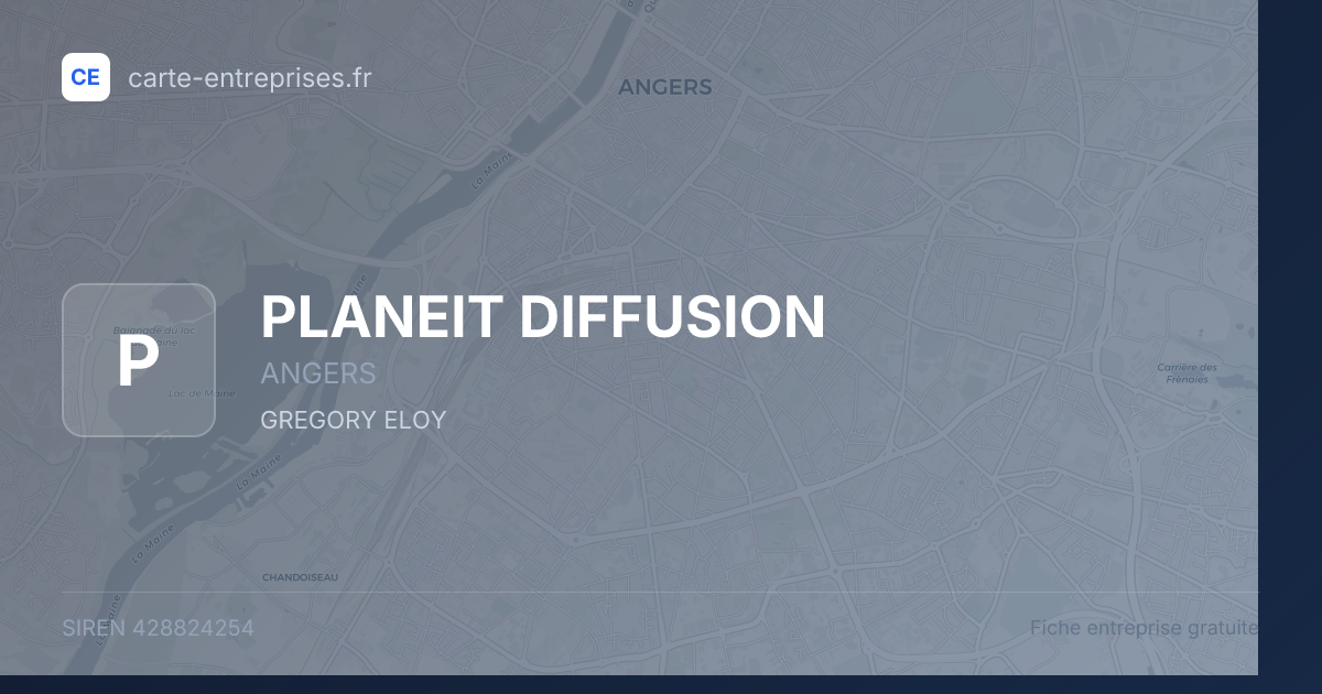 PLANEIT DIFFUSION — 428824254 — fiche entreprise