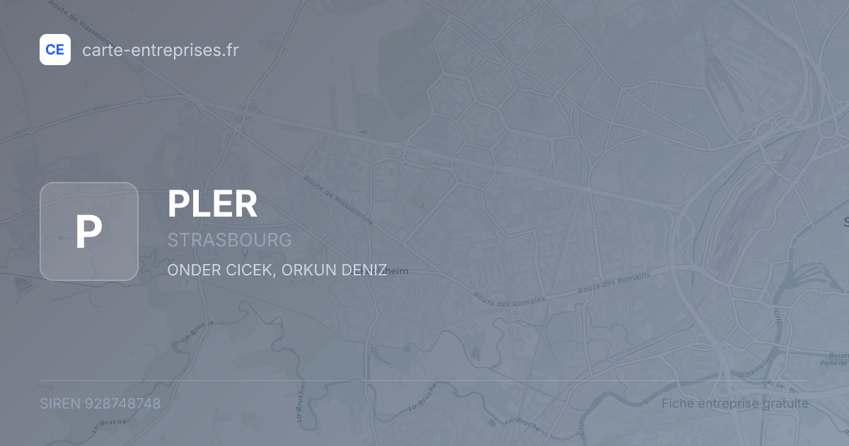 PLER — 928748748 — fiche entreprise