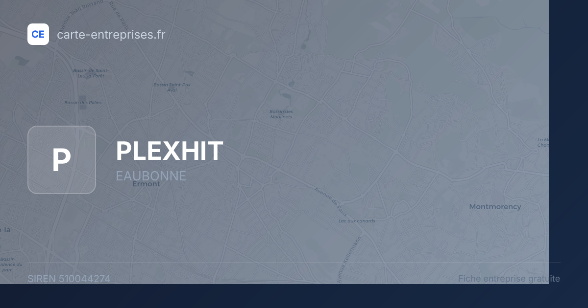 PLEXHIT — 510044274 — fiche entreprise