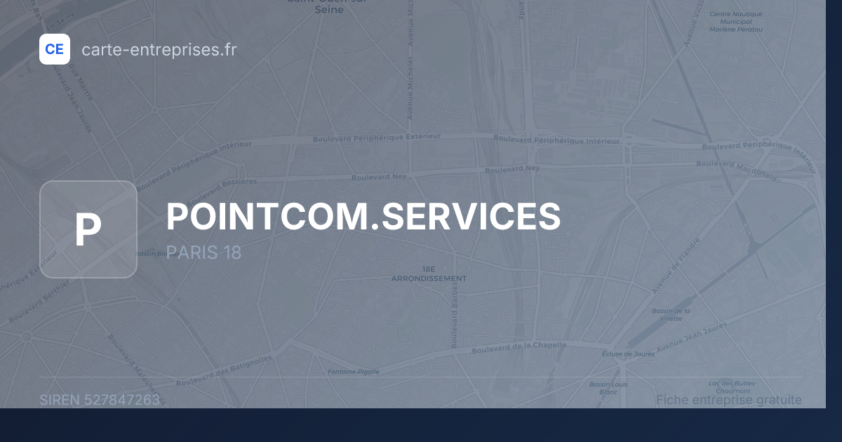 POINTCOM.SERVICES — 527847263 — fiche entreprise