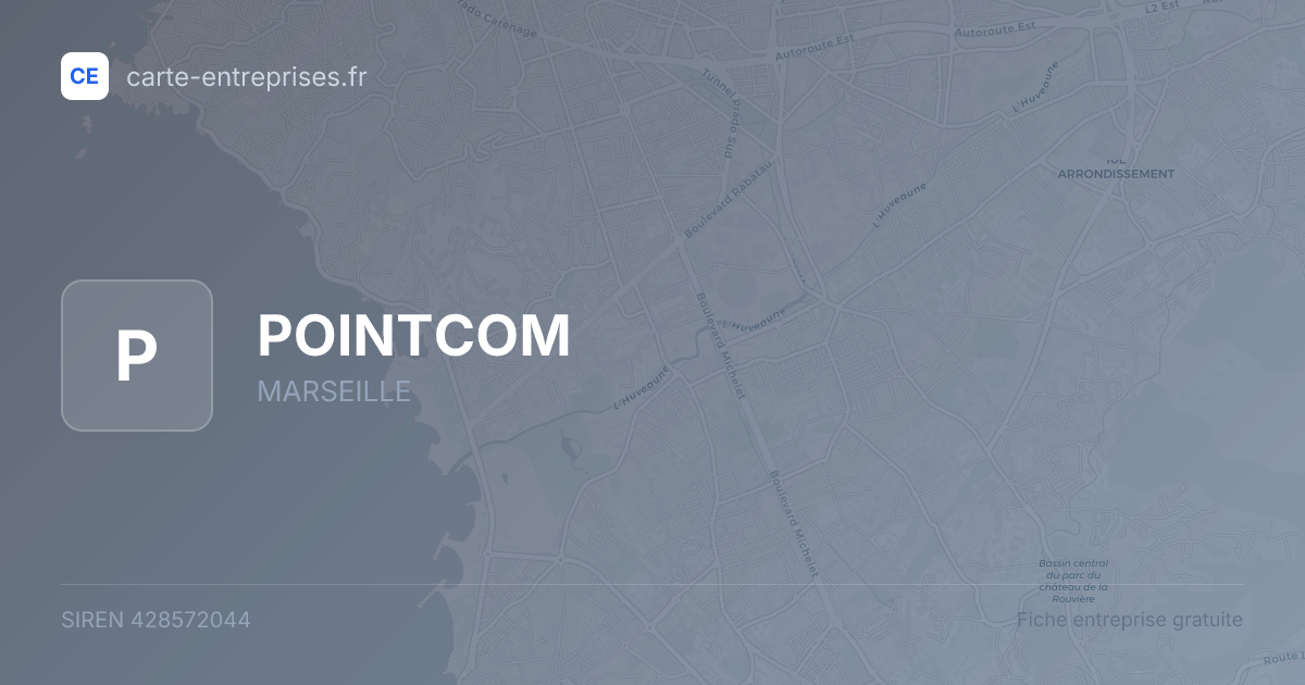 POINTCOM — 428572044 — fiche entreprise