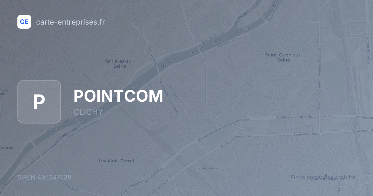 POINTCOM — 495247538 — fiche entreprise