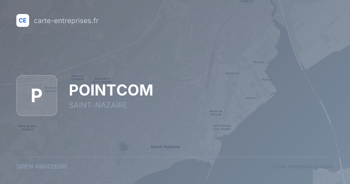 POINTCOM — 498428598 — fiche entreprise