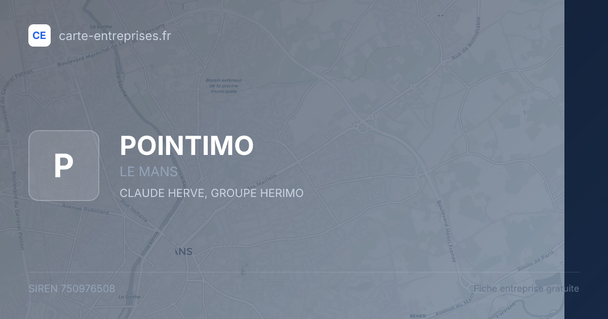 POINTIMO — 750976508 — fiche entreprise