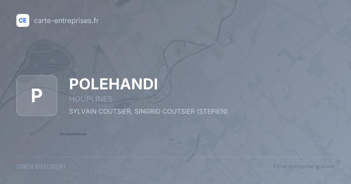 POLEHANDI — 893120097 — fiche entreprise