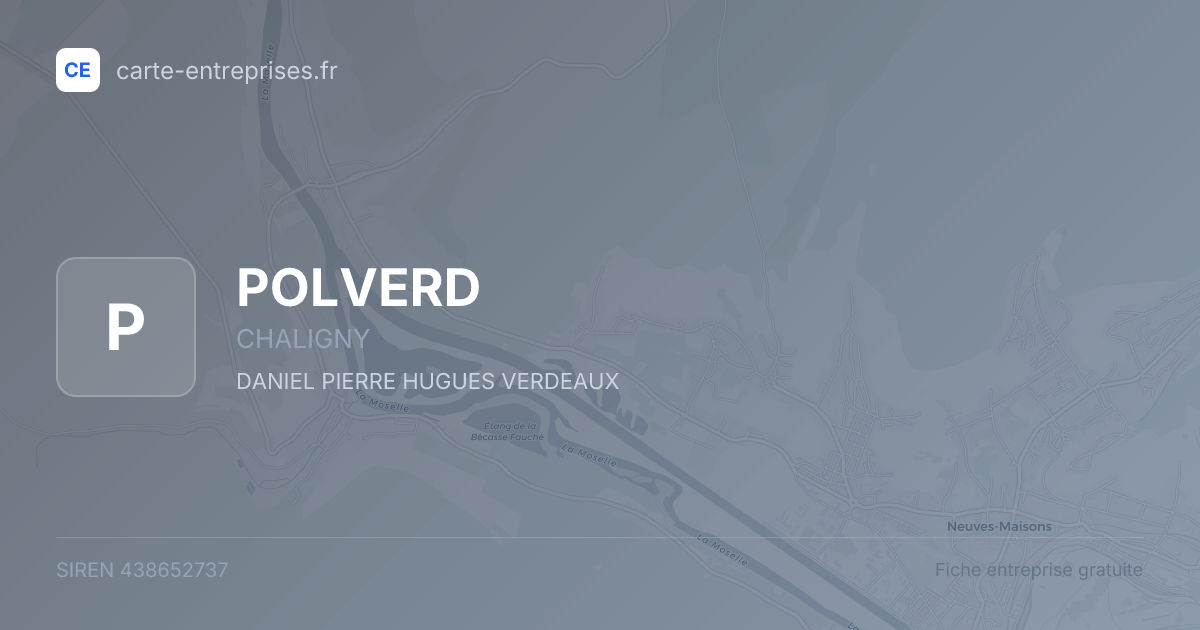POLVERD — 438652737 — fiche entreprise