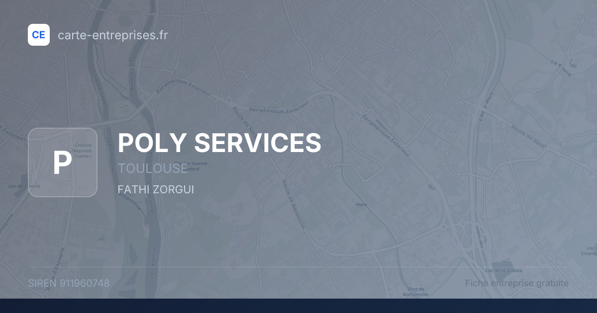 POLY SERVICES — 911960748 — fiche entreprise