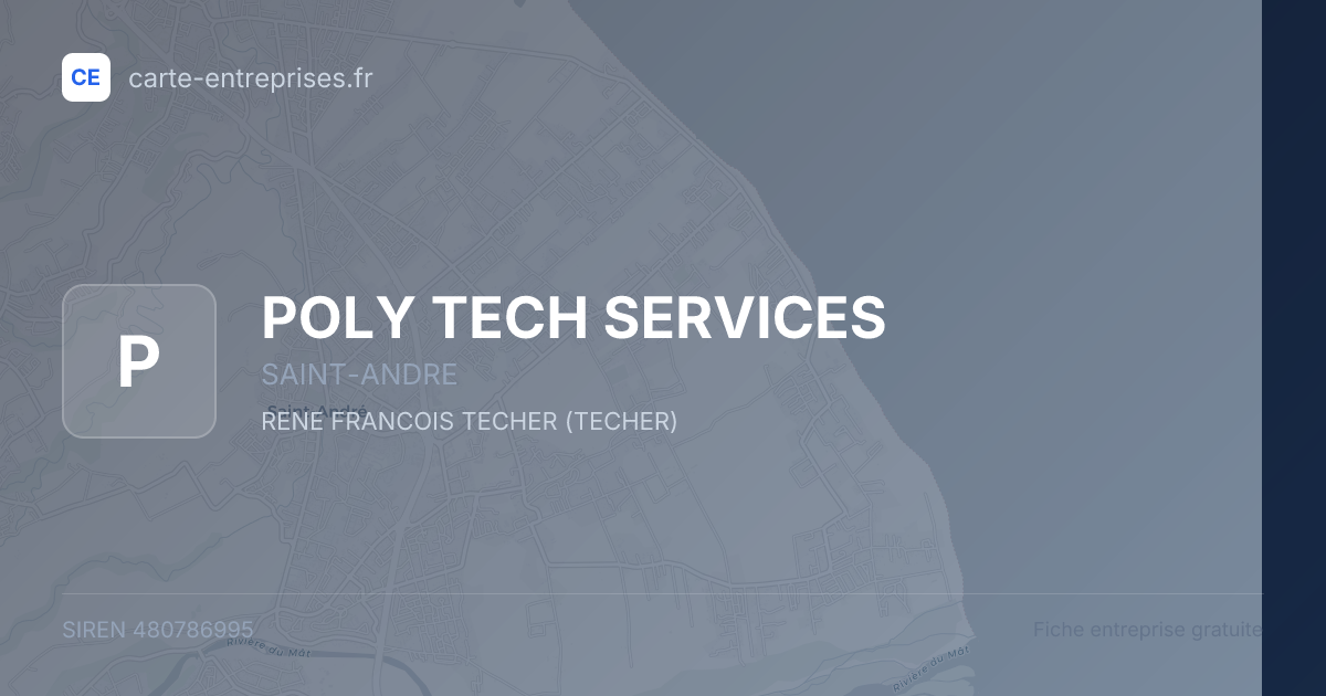 POLY TECH SERVICES — 480786995 — fiche entreprise